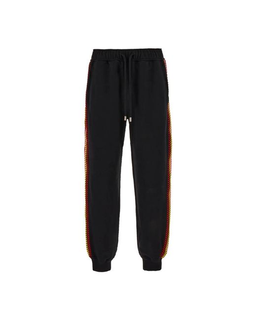 Lanvin Black Sweatpants for men