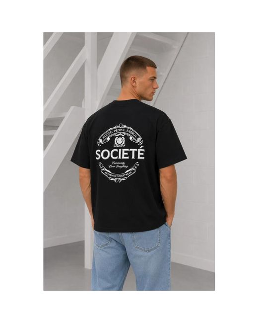 T-Shirts Equalite de hombre de color Black