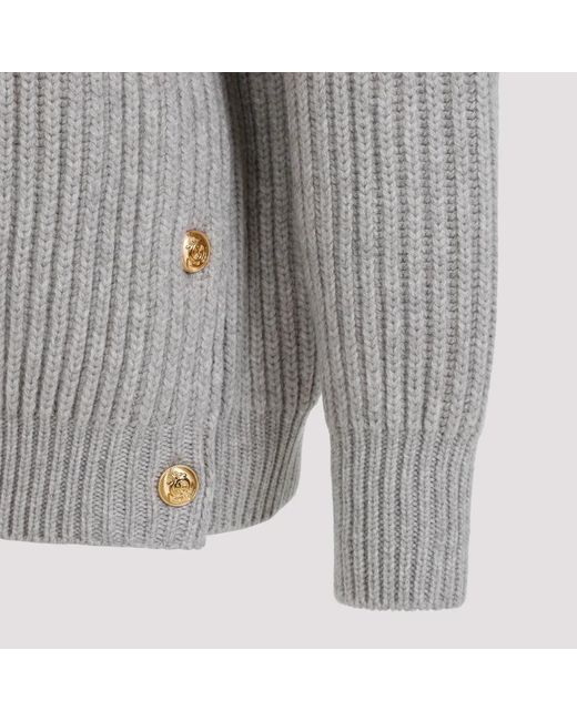 Knitwear > v-neck knitwear Gucci en coloris Gray