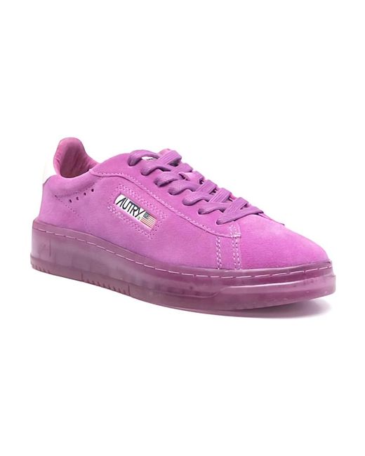 Autry Schoenen ,Paars ,Sneakers in het Purple