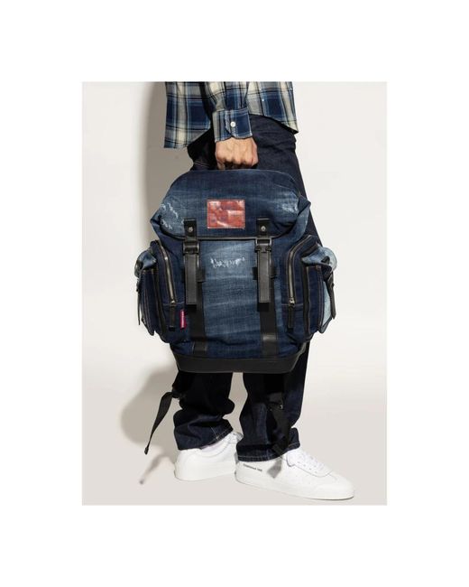 Backpacks di DSquared² in Blue da Uomo