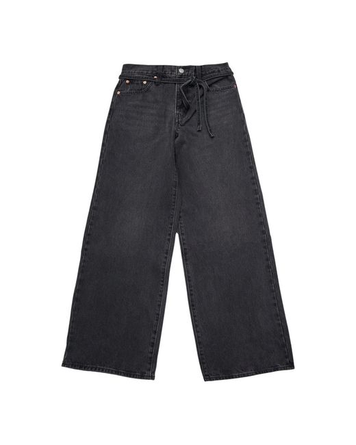 Wide Jeans Levi's de color Gray