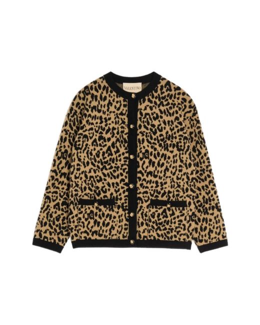 Cardigans Valentino de color Natural