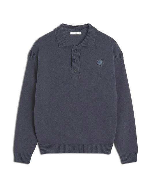 Polo Shirts di Maison Kitsuné in Blue da Uomo