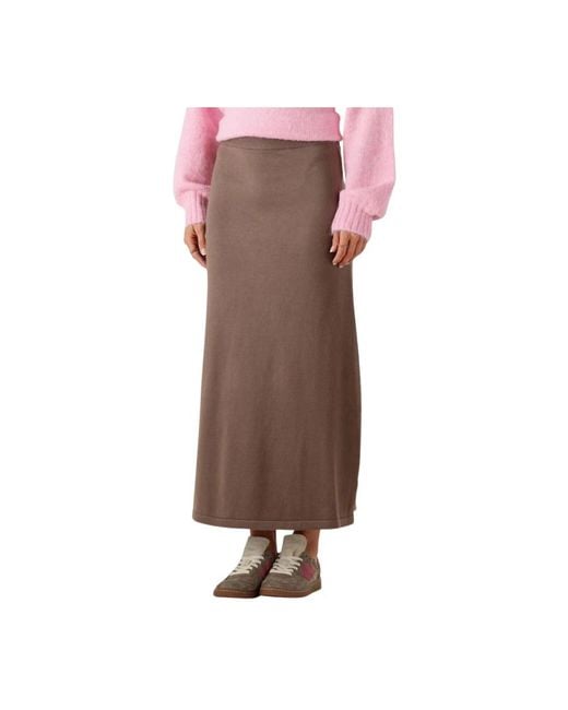 Ydence Midi Skirts in het Brown