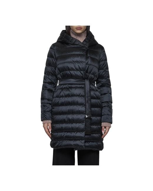 Max Mara Black Parkas
