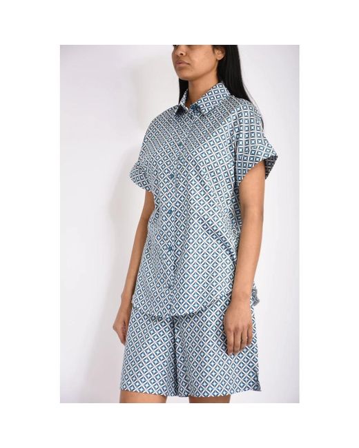 Max Mara Blue Shirts