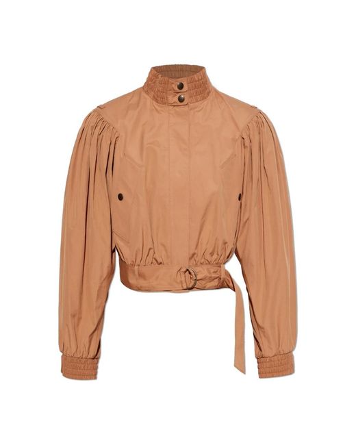 Light Jackets Chloé de color Natural
