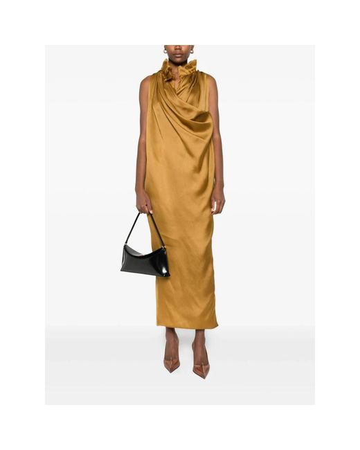 Khaite Metallic Party Dresses