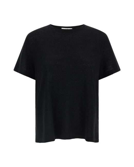 Co. Gebreid Shirt in het Black