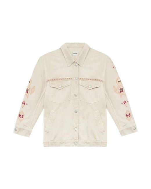 Isabel Marant Natural Mäntel für frauen isabel marant étoile
