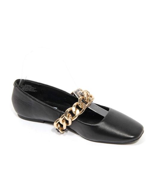 Steve Madden Black Ballerina Shoes