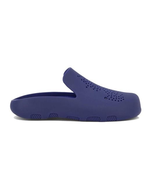 Mules di Burberry in Blue da Uomo
