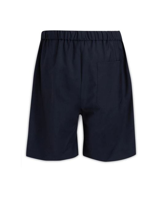 Brian Dales Blue Casual Shorts for men