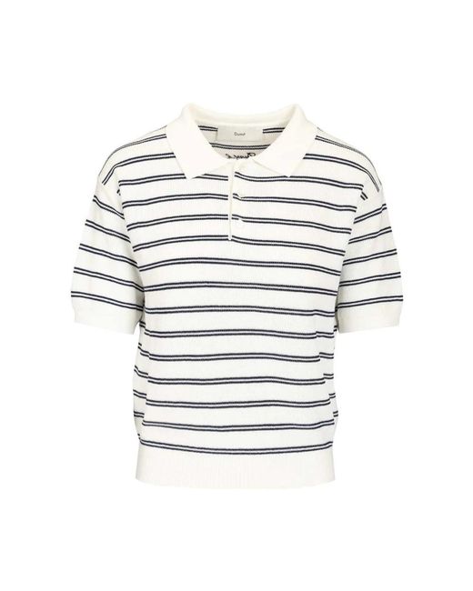 DUNST White Polo Shirts