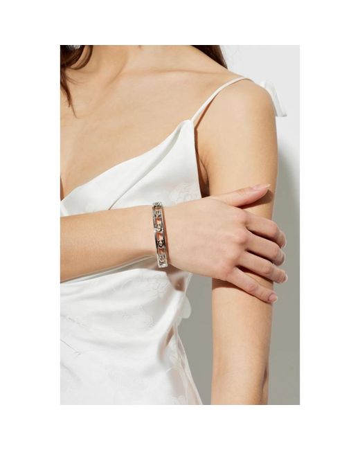 Bracelets COACH de color Metallic
