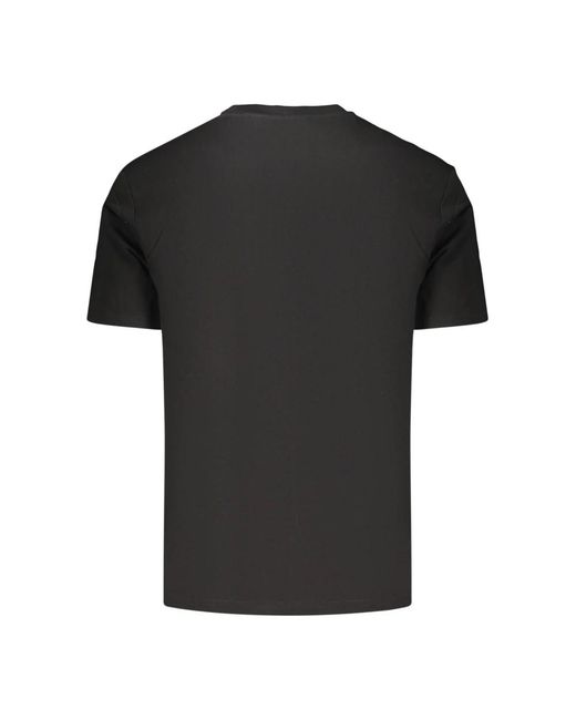 Ellesse Tops ,Zwart ,T-Shirt Met Korte Mouwen En Ronde Hals in het Black voor heren