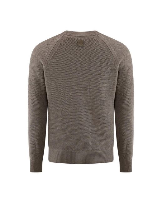 Round-Neck Knitwear di Jacob Cohen in Gray da Uomo