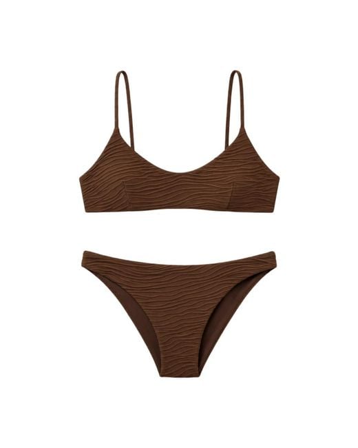 Sundek Brown Bikinis