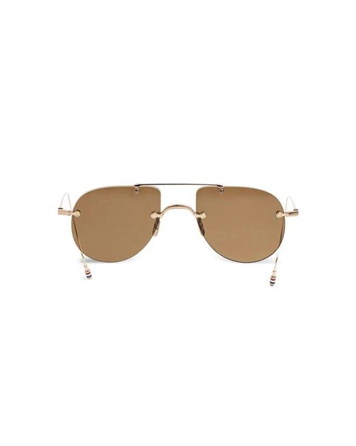 Thom Browne White Sunglasses