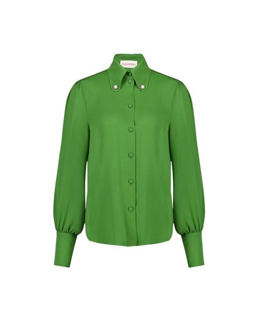 Valentino Garavani Green Shirts