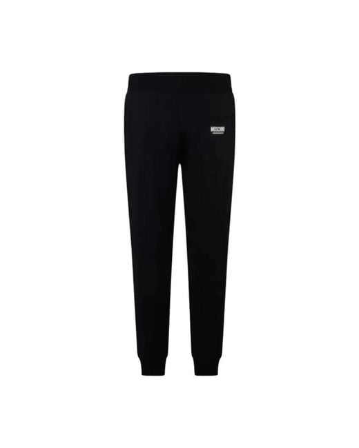 Moschino Black Sweatpants for men