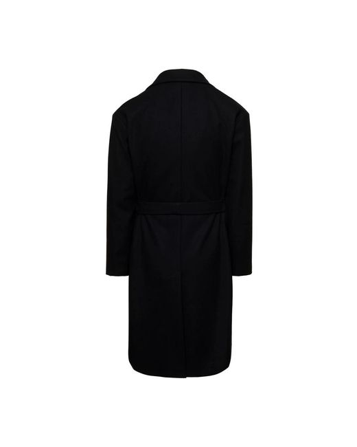 Coats > belted coats Hevò pour homme en coloris Black