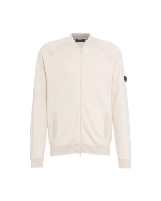 Peuterey White Zip-Throughs for men