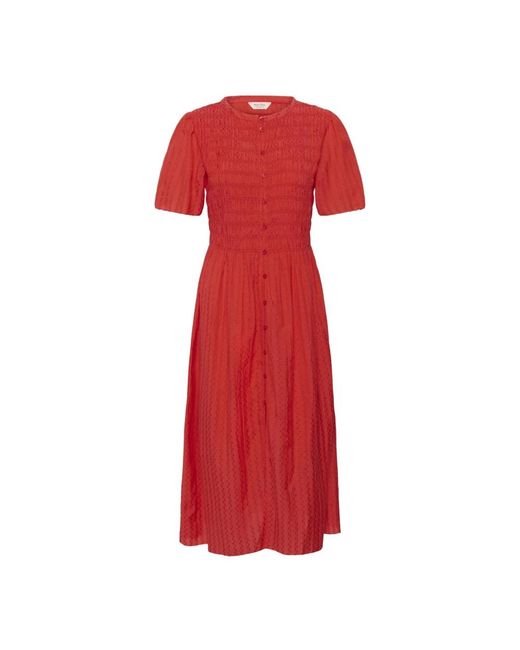 Part Two Red Midi Dresses