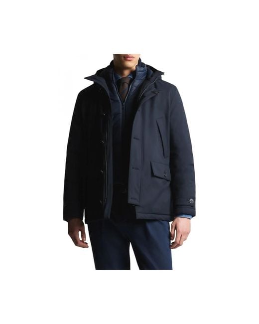 Fay Blue Winter Jackets for men