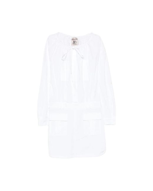 Semicouture White Tunics