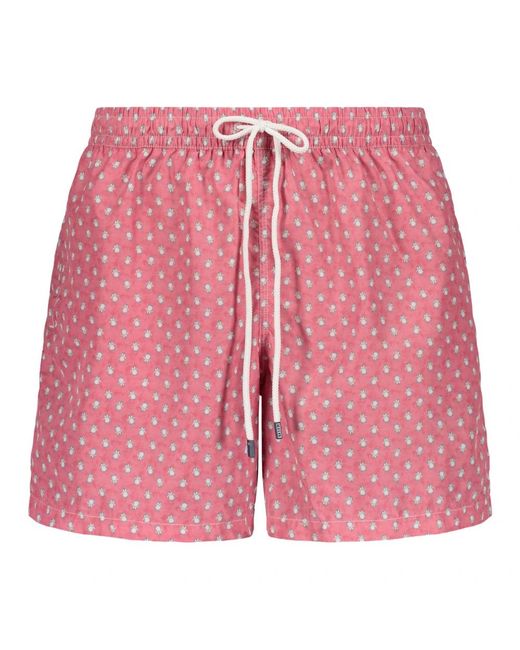 Fedeli Red Beachwear for men