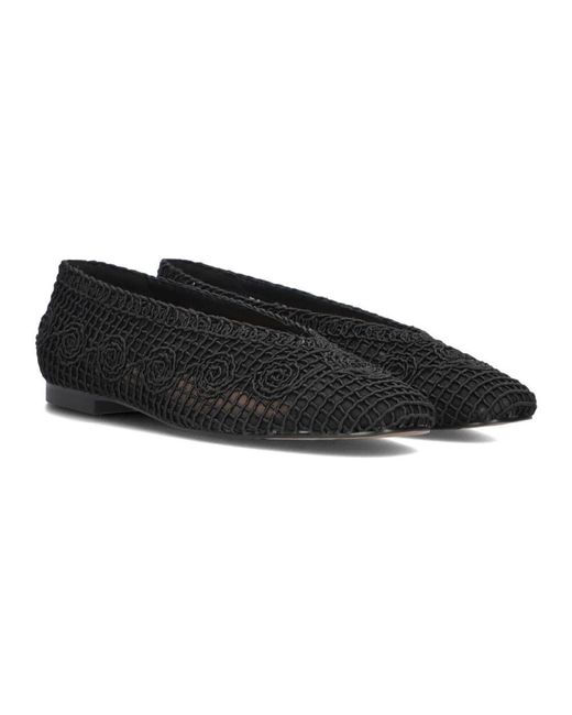 Bibi Lou Black Elegante Schwarze Ballerinas Für Damen