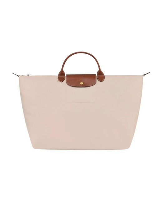 Longchamp Metallic Shopping Bags