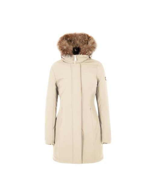 Yes Zee Down Jackets in het Natural
