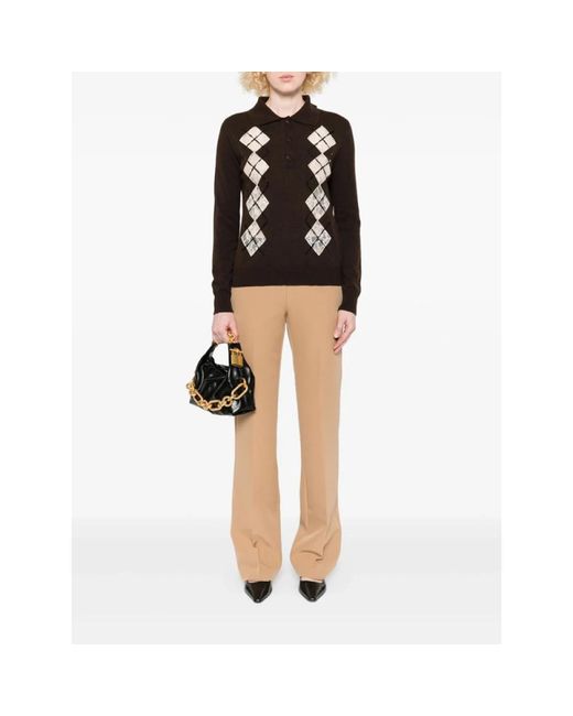 Ermanno Scervino Natural Straight Trousers