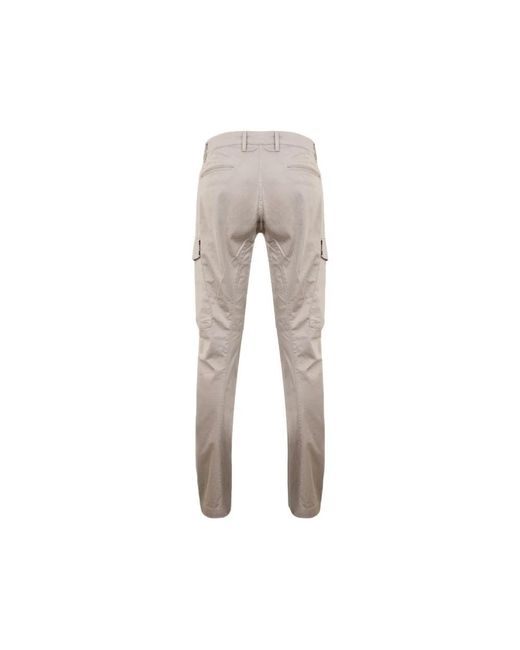 C P Company Gray Slim-Fit Trousers for men