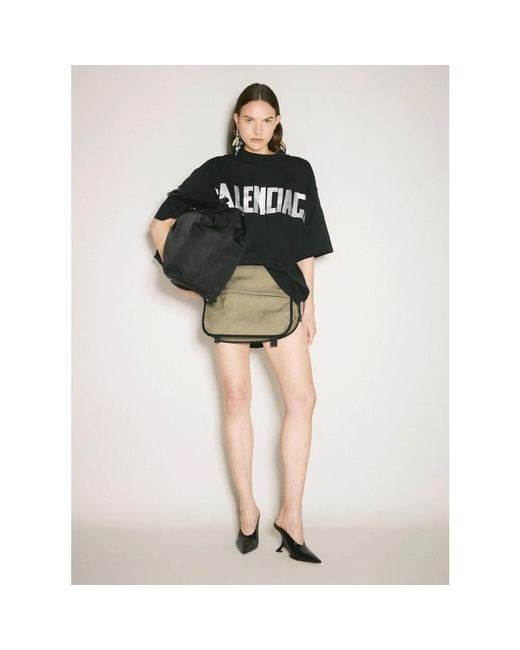 Balenciaga Green Short Skirts