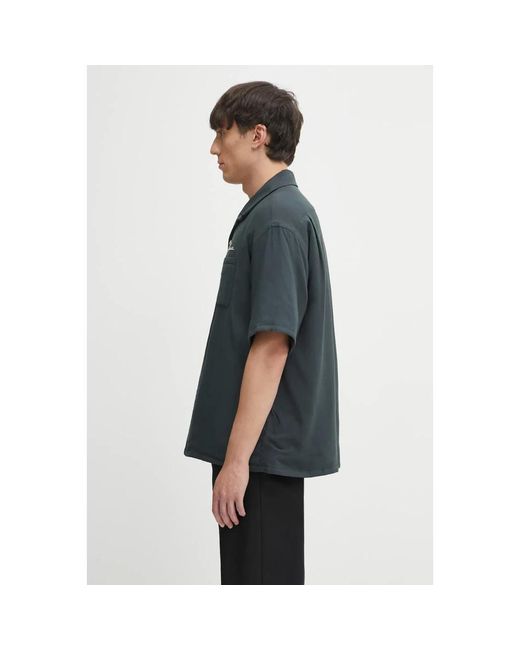 Short Sleeve Shirts Visvim de hombre de color Blue