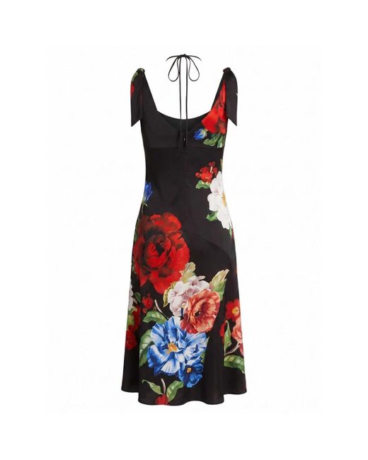 Alice + Olivia Black Midi Dresses