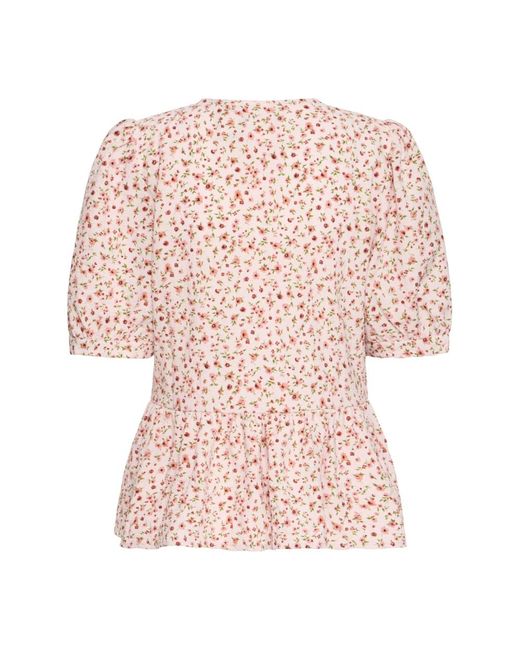 Ichi Pink Blouses