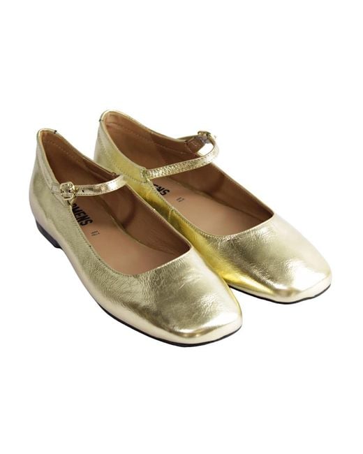 Carmens Green Ballerina Shoes