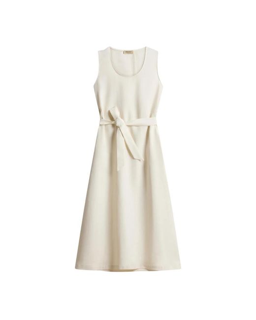 Woolrich Midi Jurk in het Natural