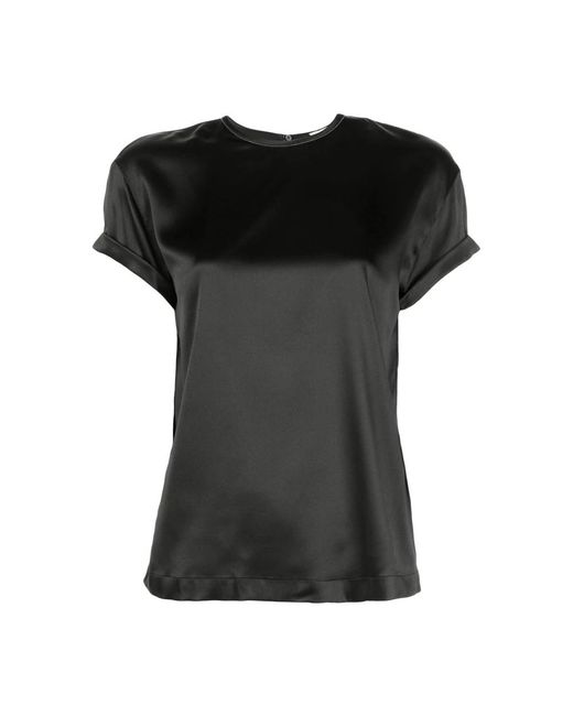 T-Shirts Brunello Cucinelli de color Black
