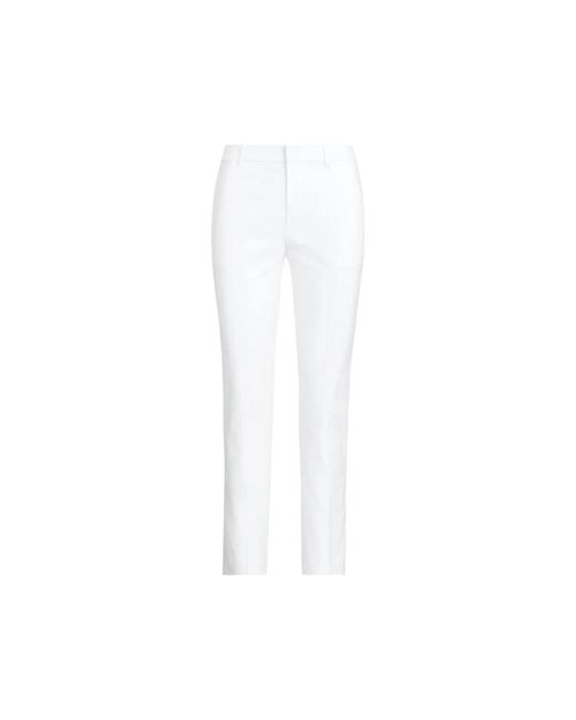 Ralph Lauren White Cropped Trousers