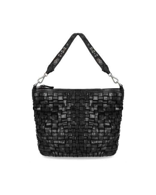 Campomaggi Black Shoulder Bags