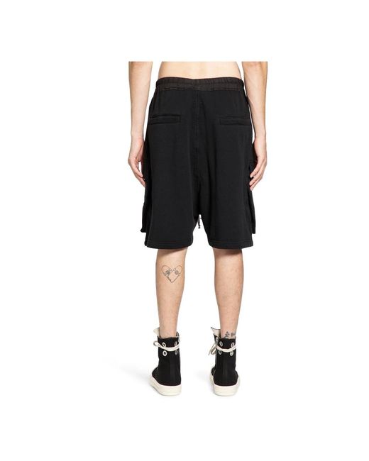 Rick Owens Cargobela Shorts in Black für Herren