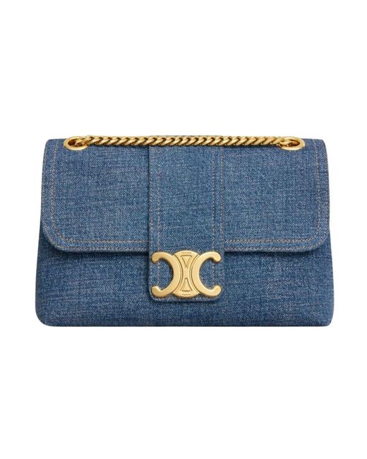 Céline Blue Cross Body Bags