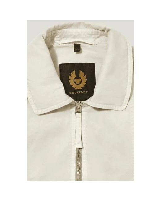 Belstaff White Bomber Jackets for men