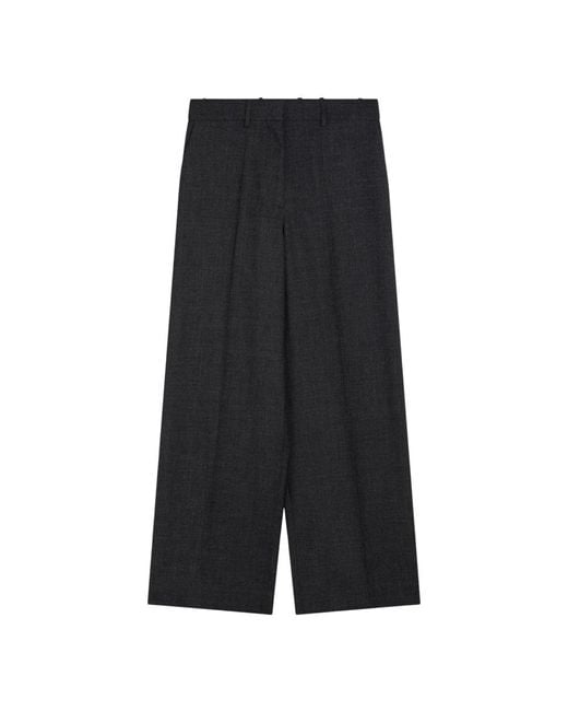 Givenchy Black Wide Trousers
